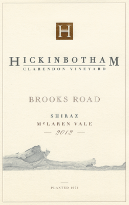 Hickinbotham Clarendon VYD Shiraz, Brooks Road