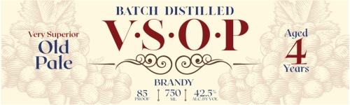 Willow Creek Distillery VSOP Brandy, Batch Distilled