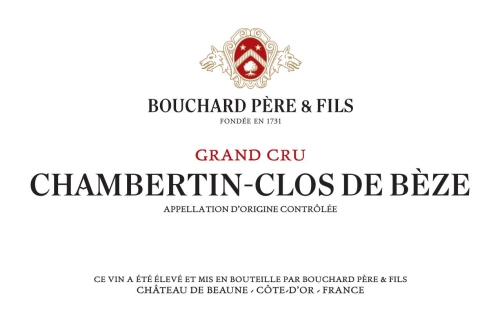 Bouchard Père & Fils Chambertin Clos de Beze, Grand Cru