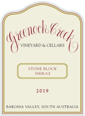 Greenock Creek Shiraz, Stone Block