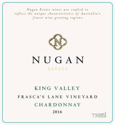 Nugan Estate Chardonnay, Frasca's Lane, King Valley