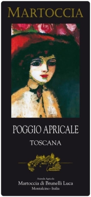 Martoccia Di Luca Brunelli Poggio Apricale IGT Rosso Toscana