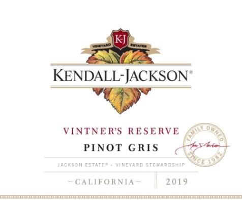 Kendall-Jackson Pinot Gris, Vintner's Reserve, California