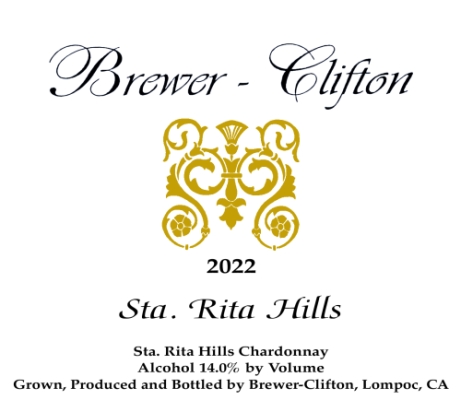 Brewer-Clifton Chardonnay, Santa Rita Hills