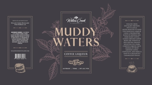 Willow Creek Distillery Muddy Waters, Coffee Liqueur