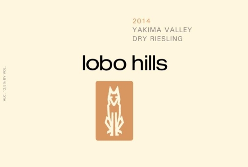 Lobo Hills Wine Dry Riesling, Yakima Valley