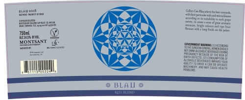 Cellers Can Blau Blau, Red Blend