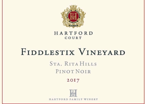 Hartford Court Pinot Noir, Fiddlestix Vineyard, Santa Rita Hills