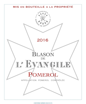 Chateau L'Evangile Blason de L'Evangile Pomerol