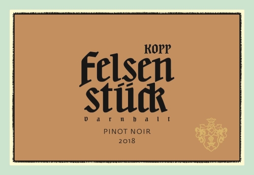 Weingut Kopp Pinot Noir, Felsenstuck