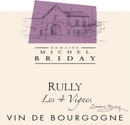 Domaine Michel Briday Rully Les 4 Vignes