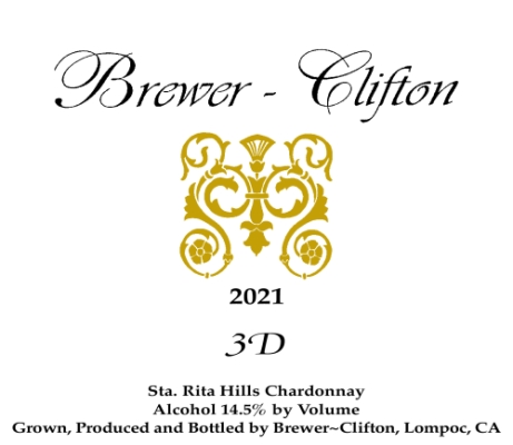 Brewer-Clifton Chardonnay, 3D Vineyard