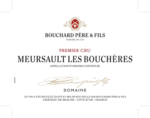 Bouchard Père & Fils Meursault, Boucheres