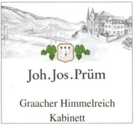 Joh. Jos. Prum Riesling Kabinett, Graacher Himmelreich