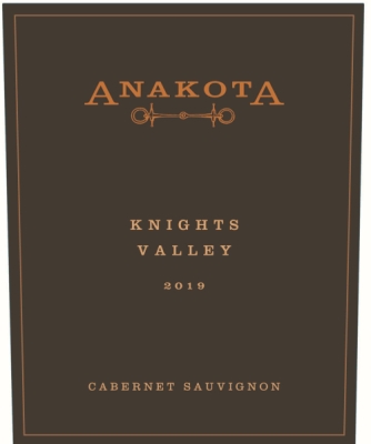 Anakota Cabernet Sauvignon, Knights Valley