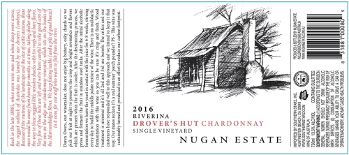 Nugan Estate Chardonnay, Dover's Hut