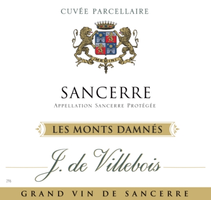 J. De Villebois Sancerre Blanc, Les Monts Dame