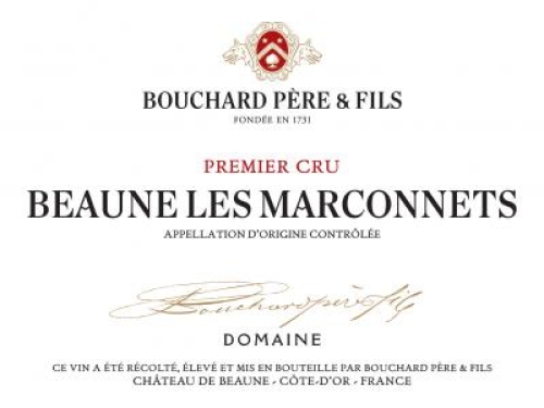 Bouchard Père & Fils Beaune Les Marconnets