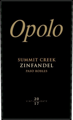 Opolo Zinfandel, Summit Creek