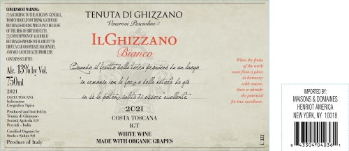 Tenuta Di Ghizzano Il Ghizzano Bianco