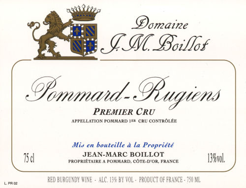 Jean-Marc Boillot Pommard, Rugiens, 1er Cru