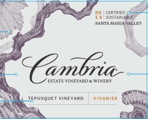 Cambria Viognier, Tepusquet Vineyard