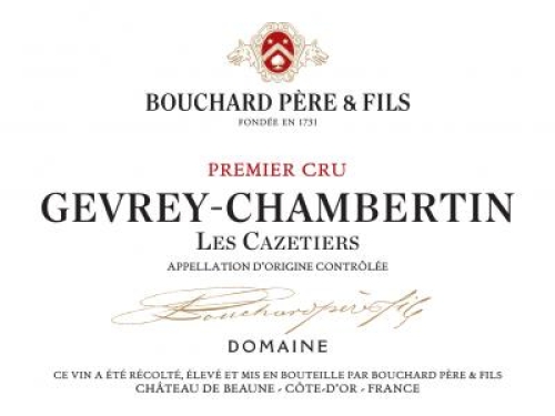 Bouchard Père & Fils Gevrey-Chambertin, Les Cazetiers, Premier Cru