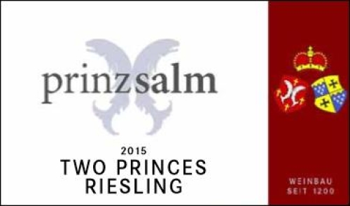 Prinz Salm Riesling, "Two Princes"