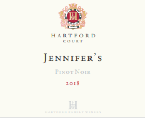 Hartford Court Pinot Noir, Jennifer's Vineyard, Russian River Valley