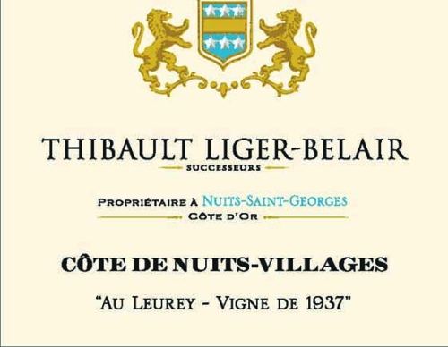 Domaine Liger-Belair Cotes de Nuits Villages Les Leurey