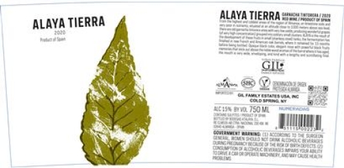 Bodegas Atalaya Alaya Tierra