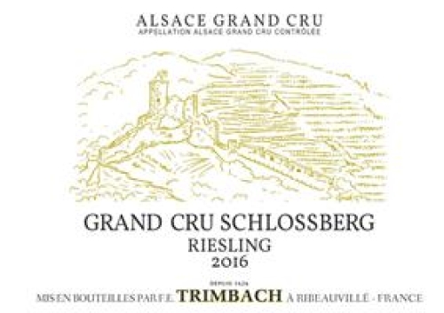 Trimbach Riesling Schlossbberg, Grand Cru