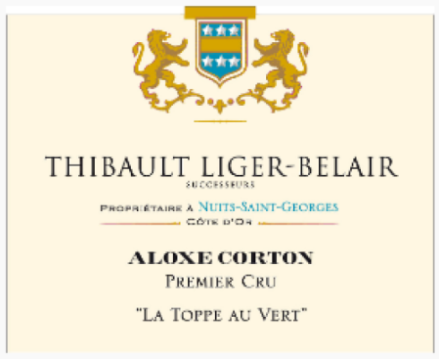 Domaine Liger-Belair Aloxe Corton La Toppe au Vert, 1er Cru