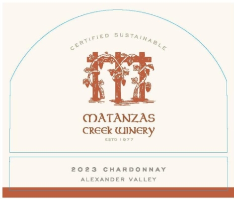 Matanzas Creek Chardonnay, Alexander Valley