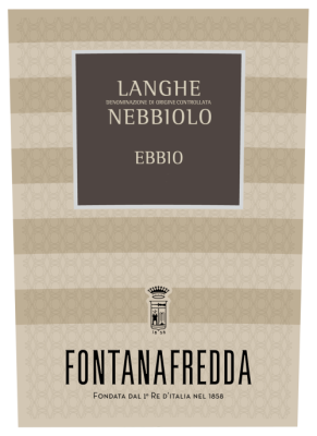 Fontanafredda Ebbio Langhe Nebbiolo