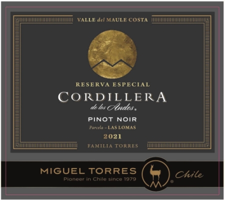 Miguel Torres Pinot Noir, Cordillera, Maule Valley