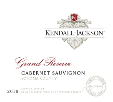 Kendall-Jackson Cabernet Sauvignon, Grand Reserve, Sonoma County