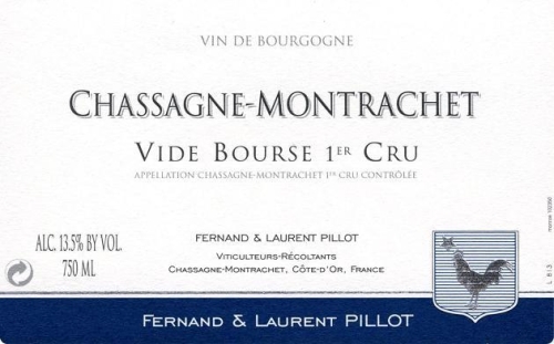 Domaine Fernand Et Laurent Pillot Chassagne-Montrachet, Vide Bourse 1er Cru