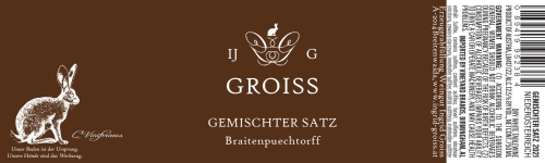 Weingut Ingrid Groiss Germischter Satz Braitenpuechtorff