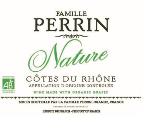 Perrin Côtes du Rhône Nature Blanc