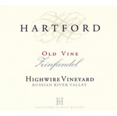 Hartford Family Winery Zinfandel, Highwire Vineyard