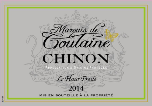 Marquis De Goulaine Chinon, Le Haut Presle