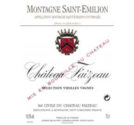 Chateau Faizeau Montagne St. Emilion