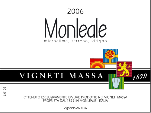 Vigneti Massa Barbera 'Monleale'