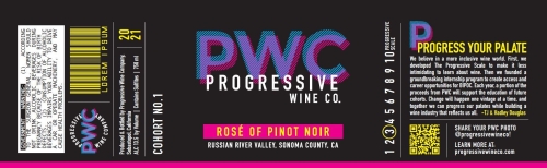 Progressive Wine Company Rosé of Pinot Noir, Russian River Valley, Sonoma County