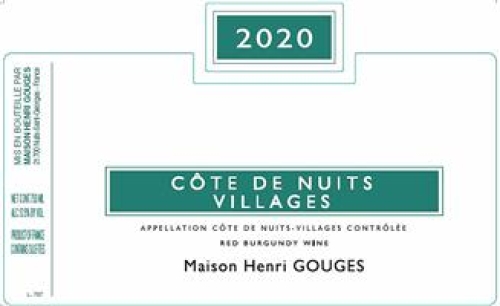 Domaine Henri Gouges Cotes de Nuits Villages