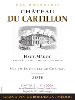 Chateau Du Cartillon Cru Bourgeois, Haut-Medoc