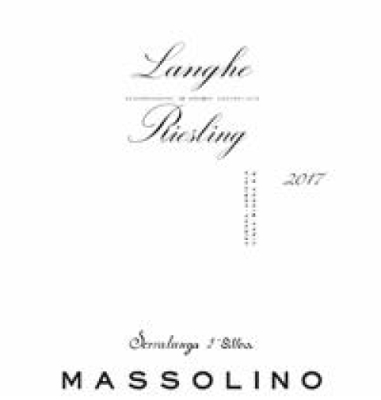 Massolino Riesling, Langhe DOC