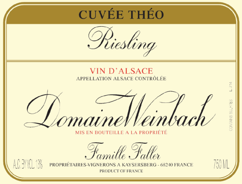 Domaine Weinbach Riesling Cuvee Theo