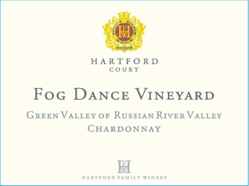 Hartford Court Chardonnay, Fog Dance Vineyard, Green Valley